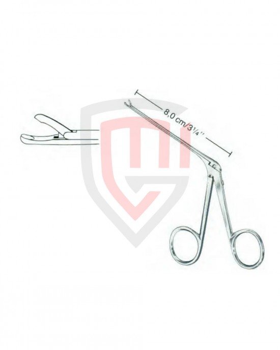 Crura-Nipper Micro Ear Forceps 8CM