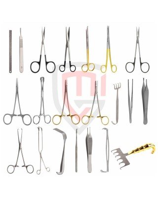 Advance Rhinoplasty Instruments Set of 21 Piece, High-Qaultiy Instruments