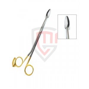 Trepsat Facelift Dissection Scissors with spatula Tip