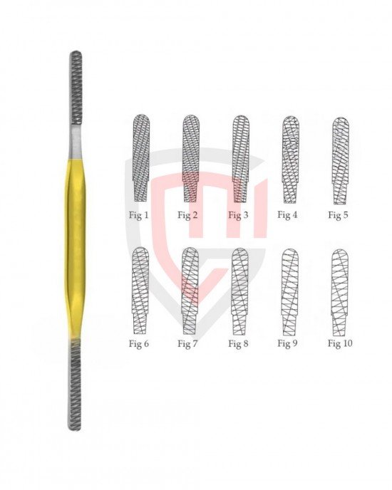 Fomon Nasal Raspatory Double-Ended Tungsten Carbide