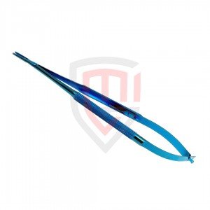 Redland Castroviejo-Micro Needle Holder Blueline TC 18cm