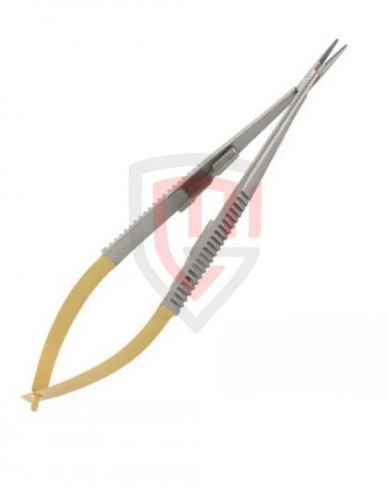 Castroviejo Needle Holder With Ratchet Lock